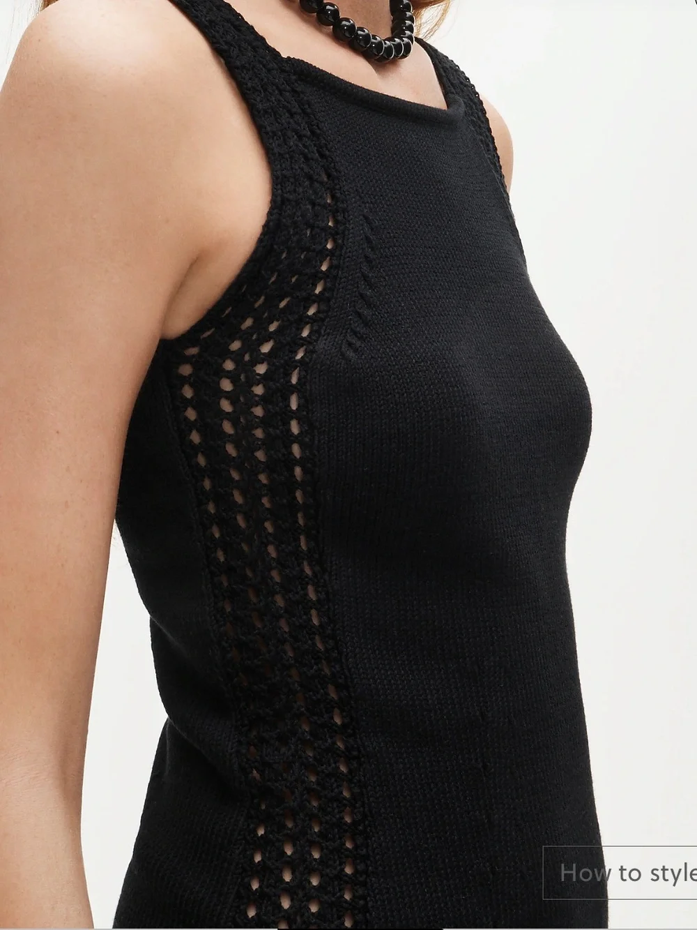 J Crew Crochet-Trim Shift Dress